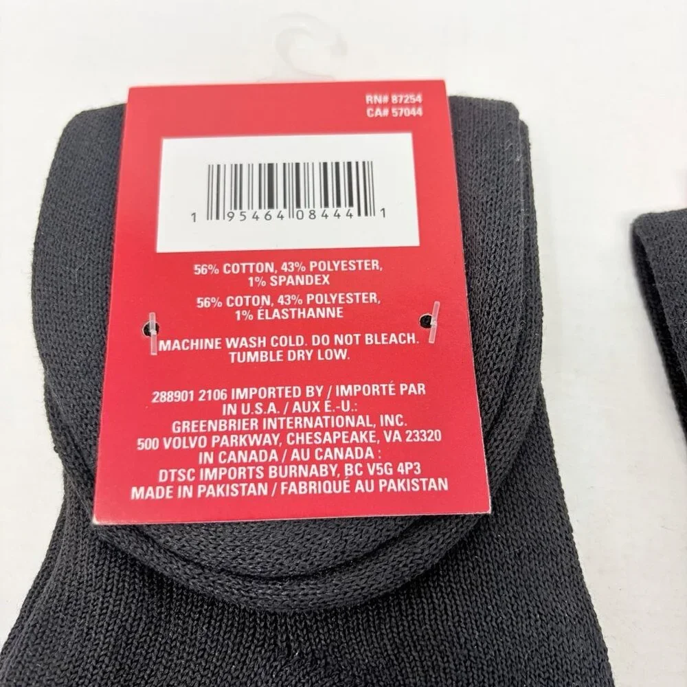 Diabetic Socks for Women 2 Pack Non-Binding Cushioned Sole Shoe Size 5-9‎ 2249